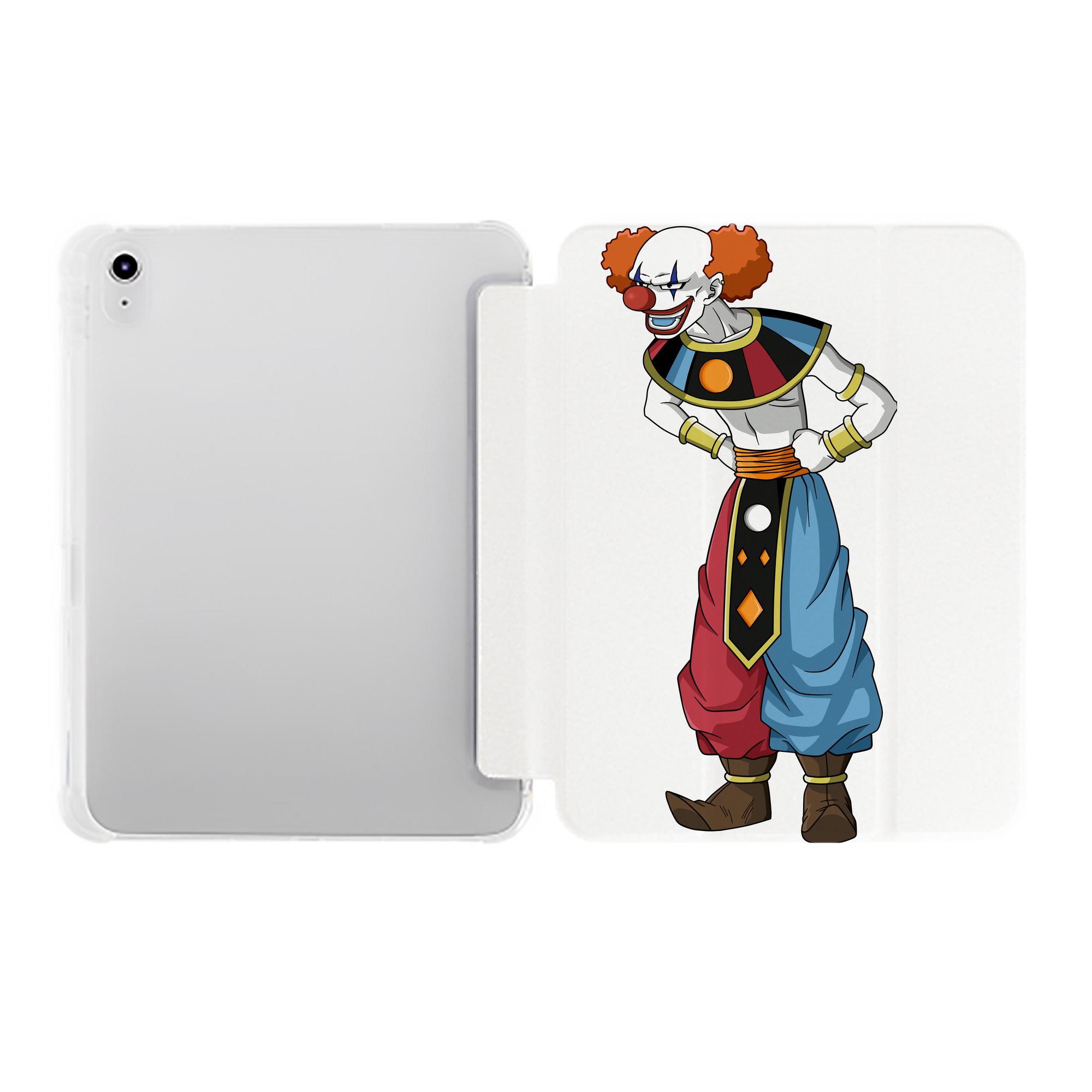 （画像用） ドラゴンボール DRAGON BALL IPad ケース ペン収納付き 三つ折りスタンド PUレザー×シリコン 対応機種9.5/10.5/10.9インチ